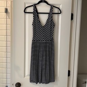 LOFT striped dress